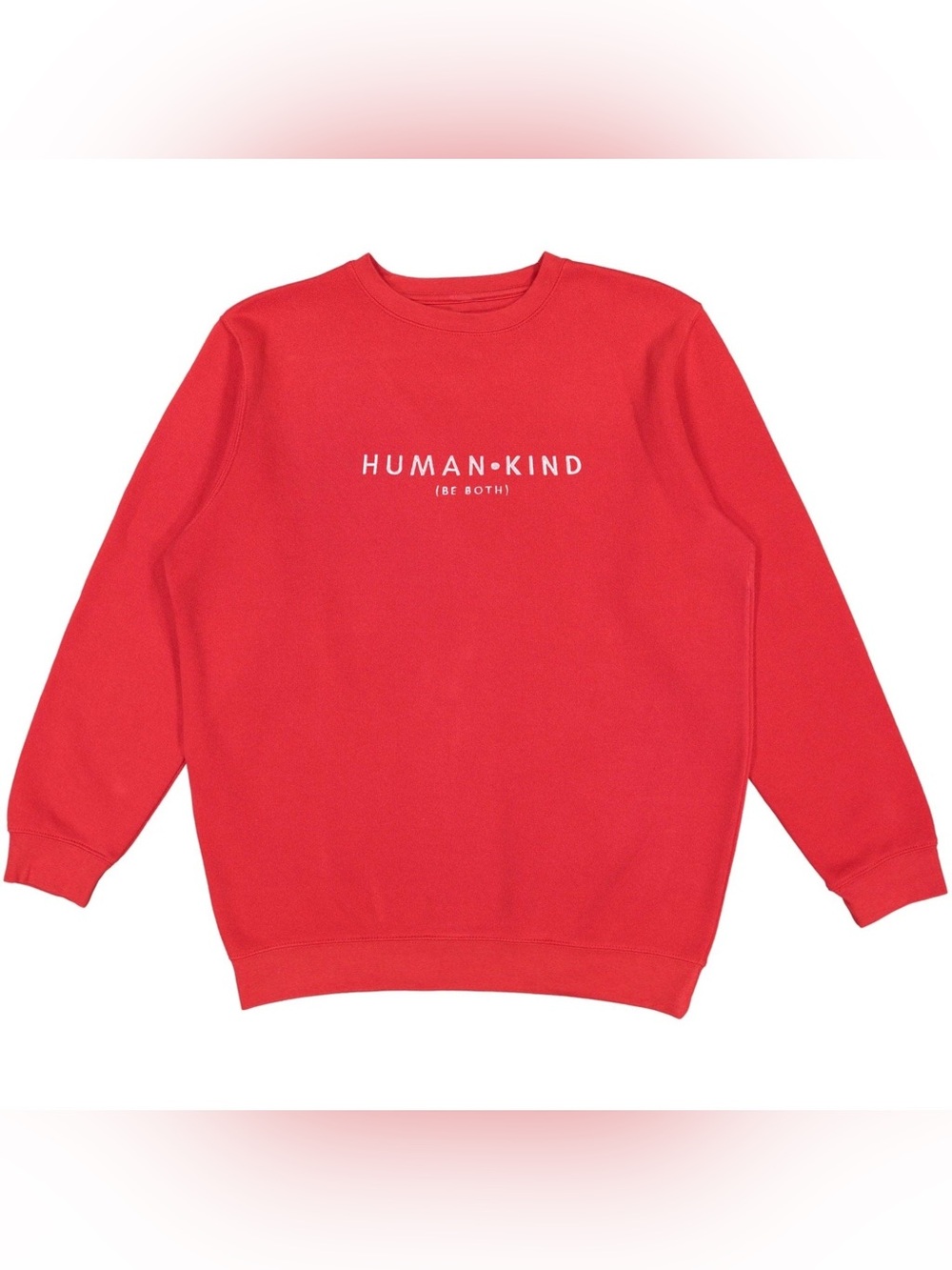 Wear the Peace Human Kind Embroidered Crewneck